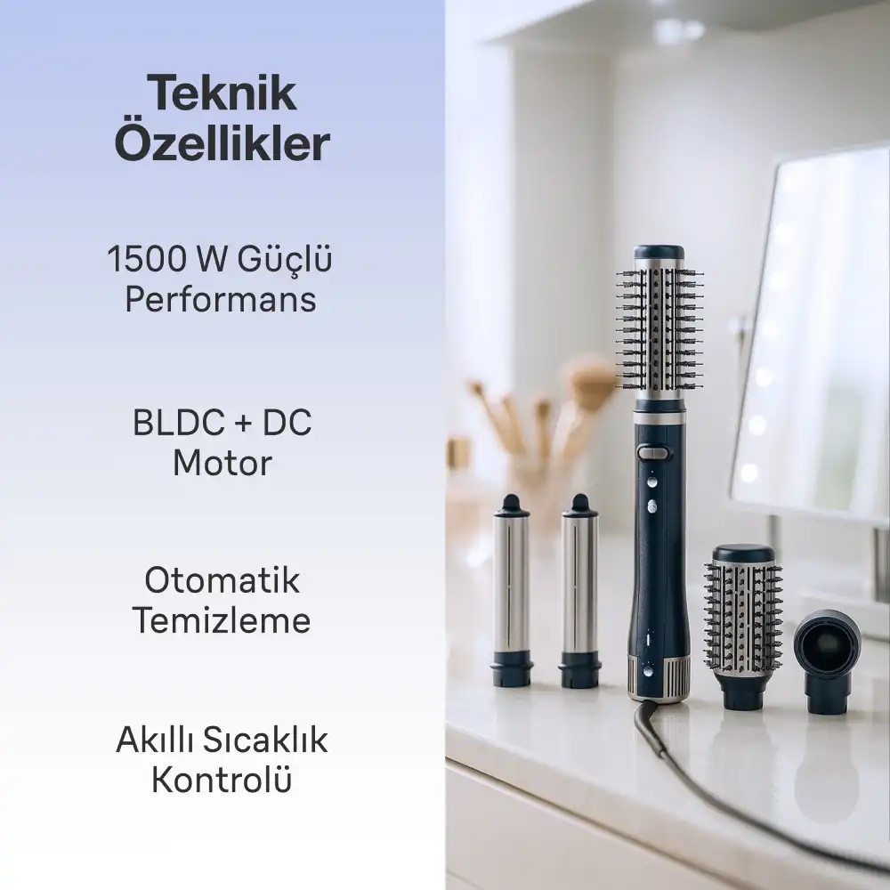 AIRTOUCH SAÇ ŞEKİLLENDİRİCİ SET - 4