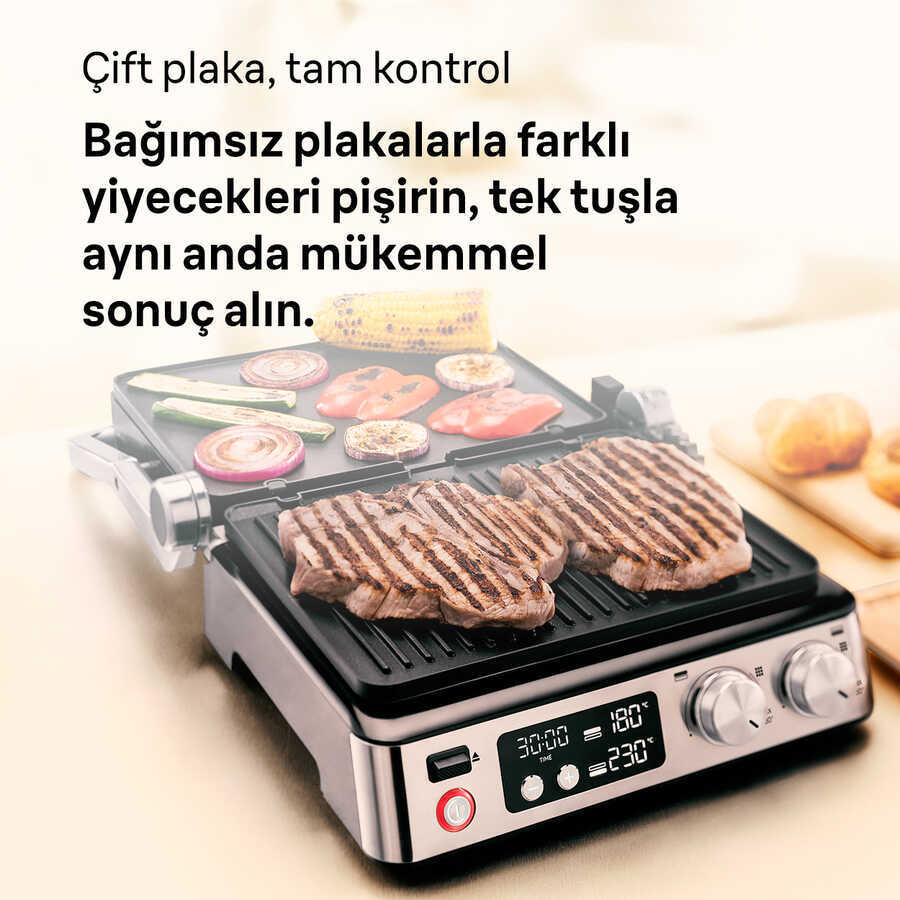 BRAUN MULTIGRILL 7 CG7020 IZGARA ve TOST MAKİNESİ - 5