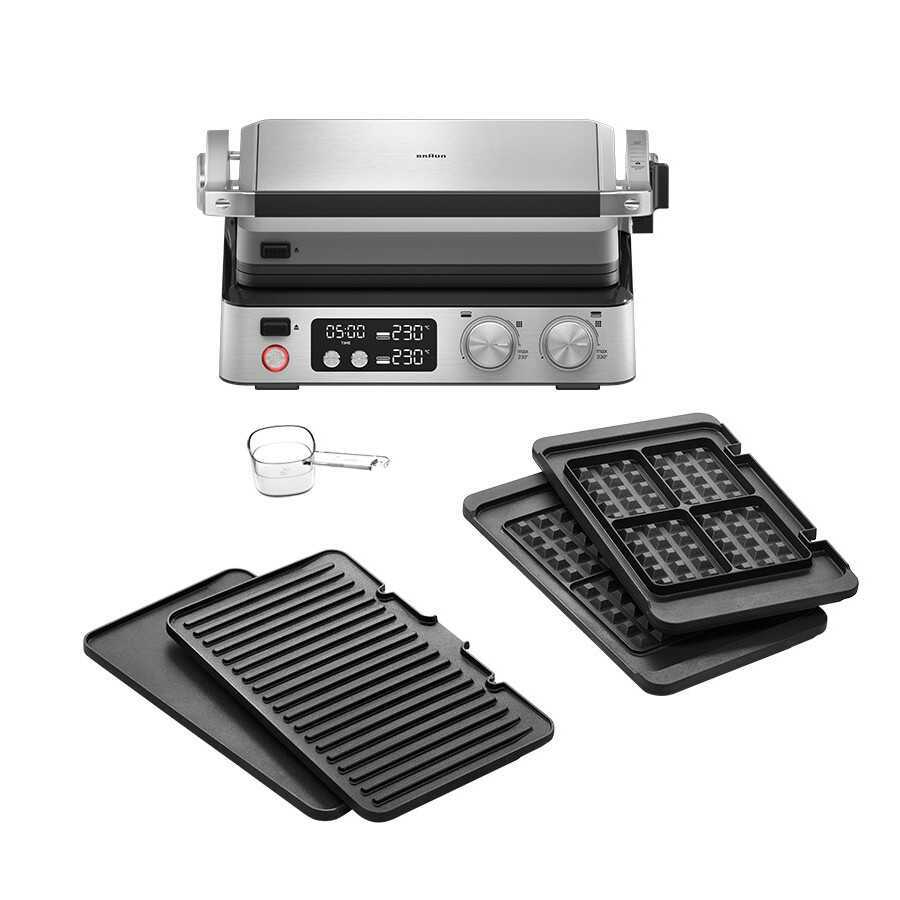 BRAUN MULTIGRILL 7 CG7044 IZGARA ve TOST MAKİNESİ - 5