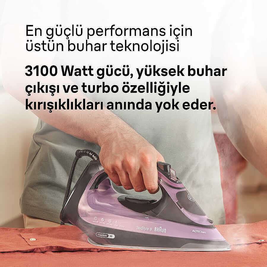 BRAUN TEXSTYLE 9 BUHARLI ÜTÜ SI9661VI - 5