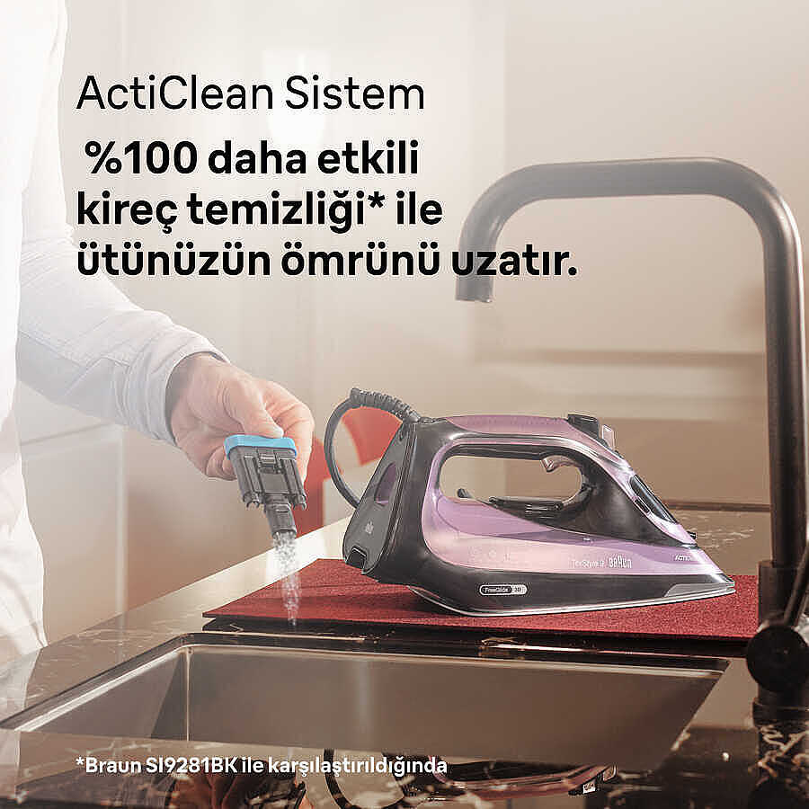 BRAUN TEXSTYLE 9 BUHARLI ÜTÜ SI9661VI - 7