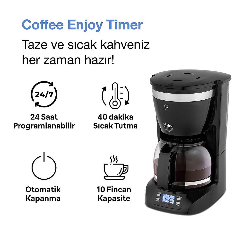 Coffee Enjoy Timer Filtre Kahve Makinesi - 3
