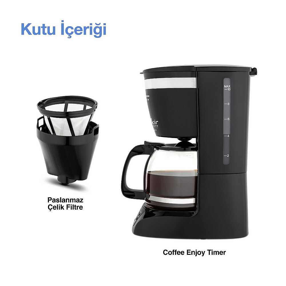 Coffee Enjoy Timer Filtre Kahve Makinesi - 8
