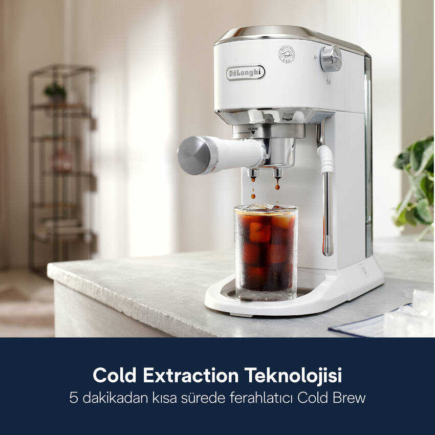 Dedica Duo Manuel Espresso Kahve Makinesi EC890.WI - 4