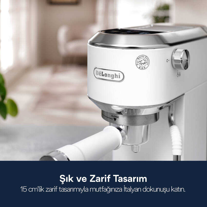 Dedica Duo Manuel Espresso Kahve Makinesi EC890.WI - 9