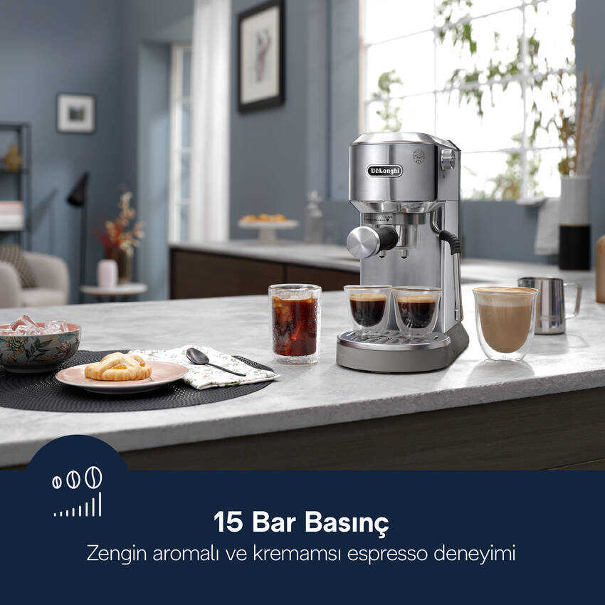 Dedica Duo Manuel Espresso Kahve Makinesi EC890.M - 3