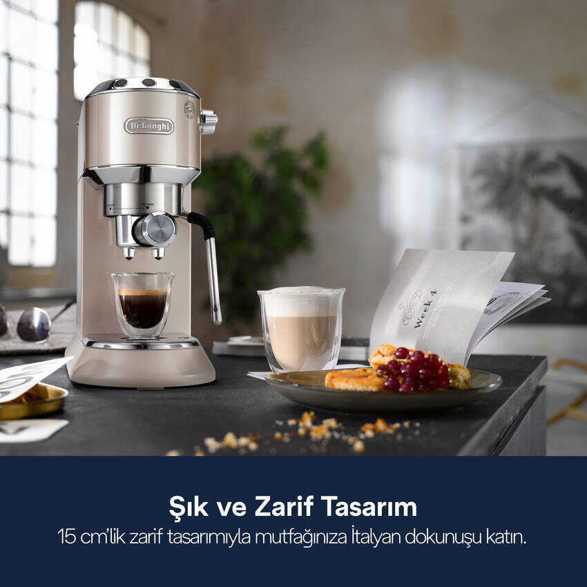 Dedica Manuel Espresso Kahve Makinesi EC885.BG - 4