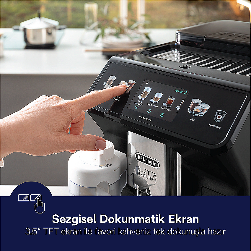 Eletta Explore Cold Brew ECAM452.67.G Tam Otomatik Kahve Makinesi - 6