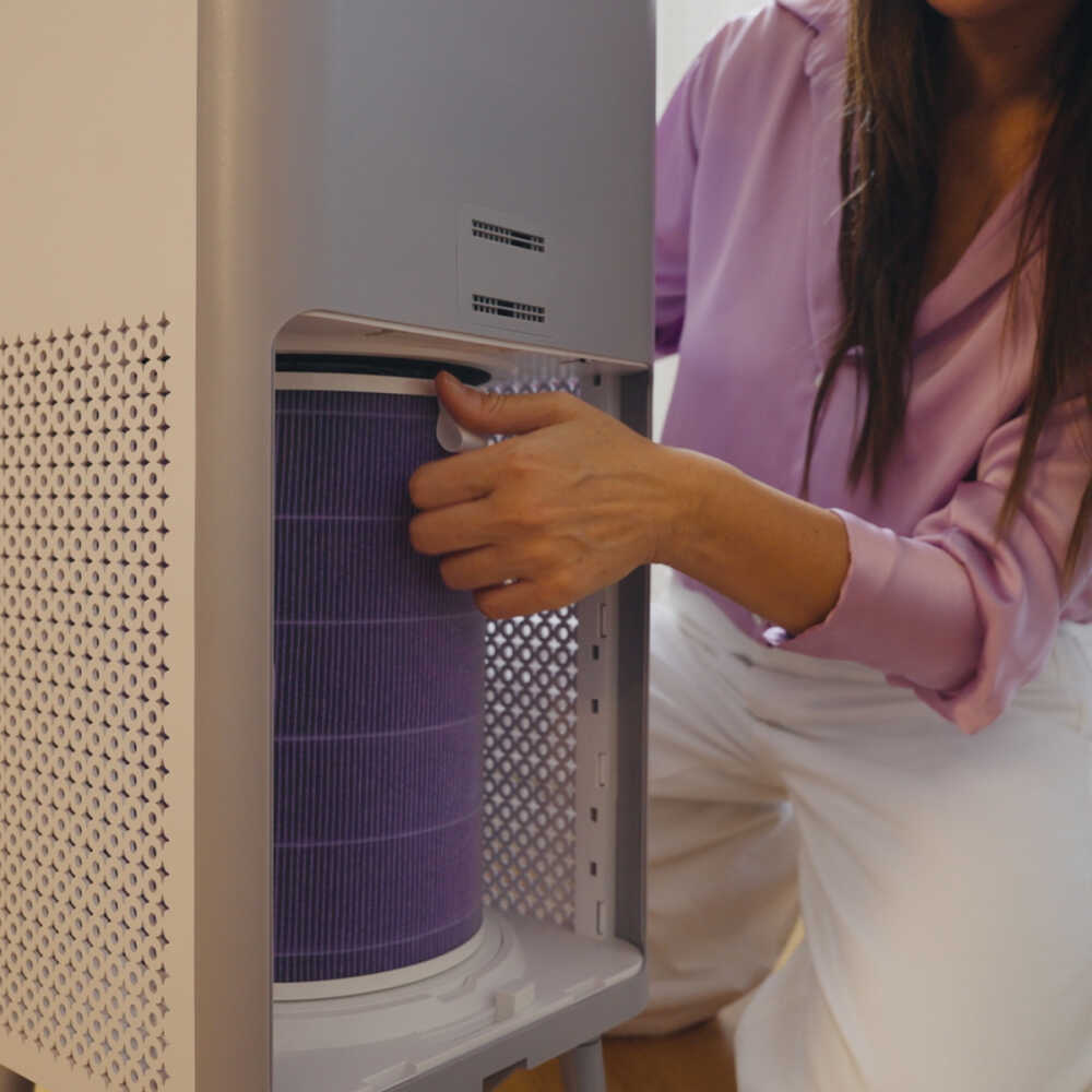 F-Air Hava Temizleyici Gri - 6