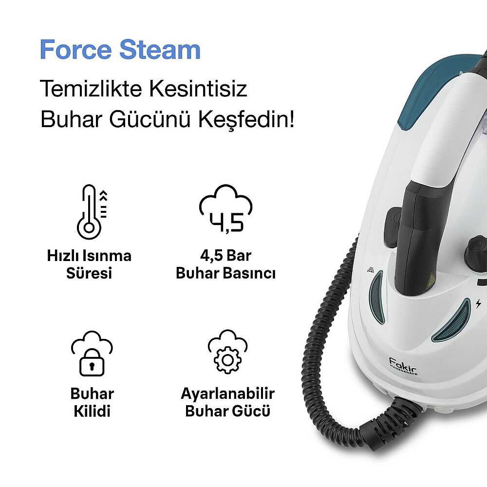 FORCE STEAM BUHARLI TEMİZLEYİCİ - 2