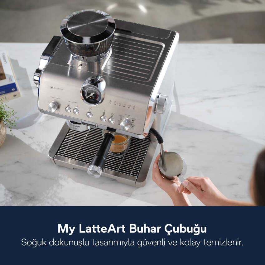 LA Specialista Opera EC9555.M Manuel Barista Tipi Espresso Kahve Makinesi - 6