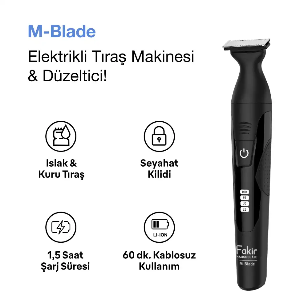 M-Blade Tıraş Makinesi&Düzeltici - 2