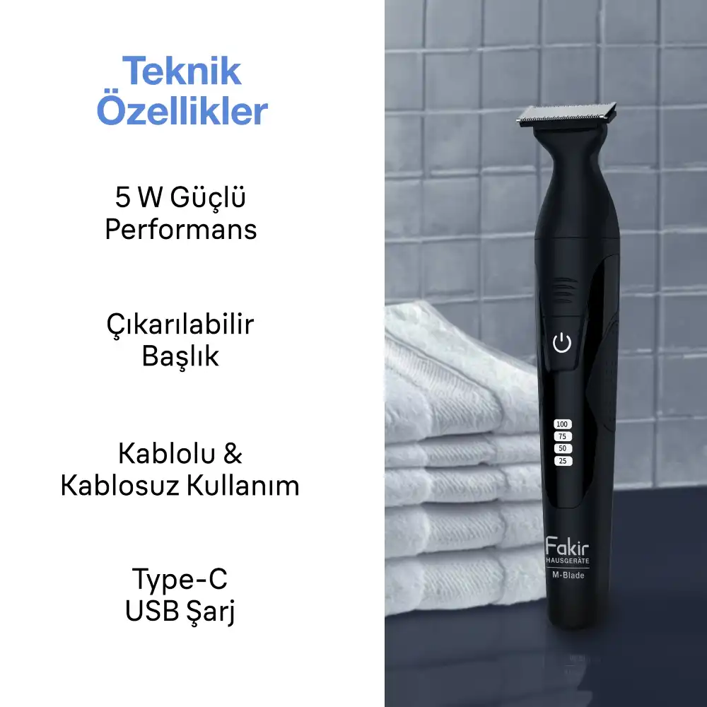 M-Blade Tıraş Makinesi&Düzeltici - 3