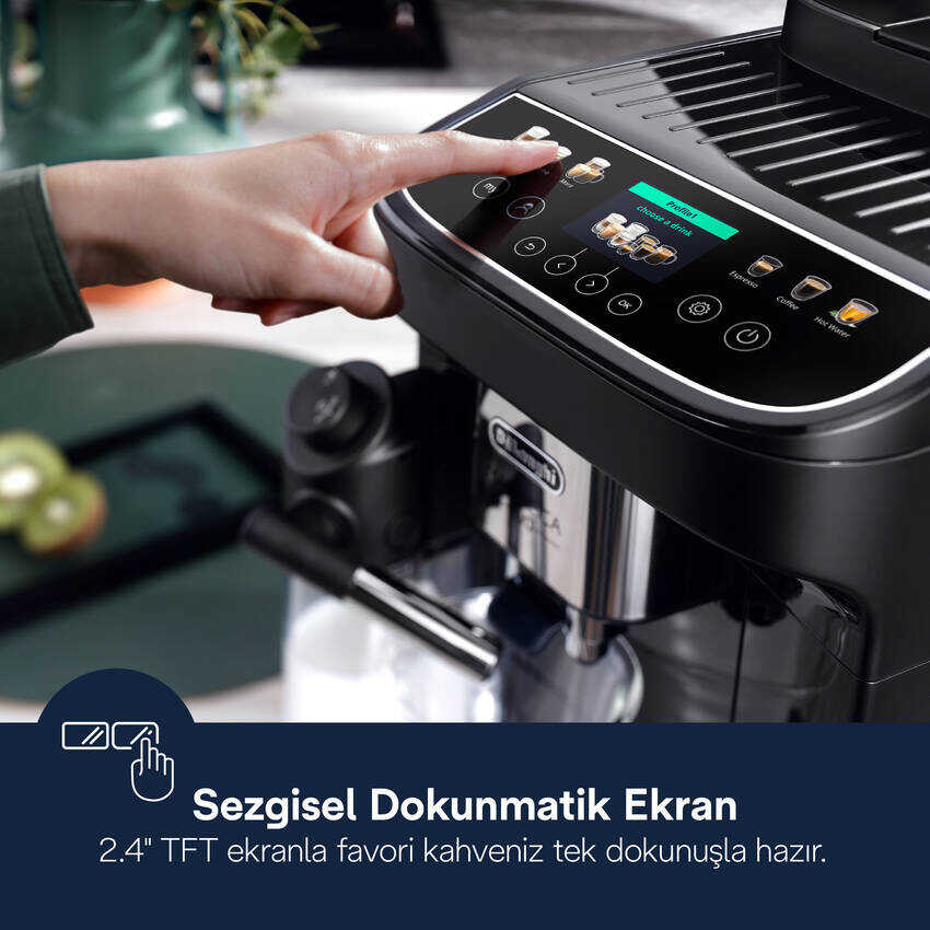 Magnifica Evo Next, ECAM310.60.B Tam Otomatik Espresso Kahve Makinesi - 4