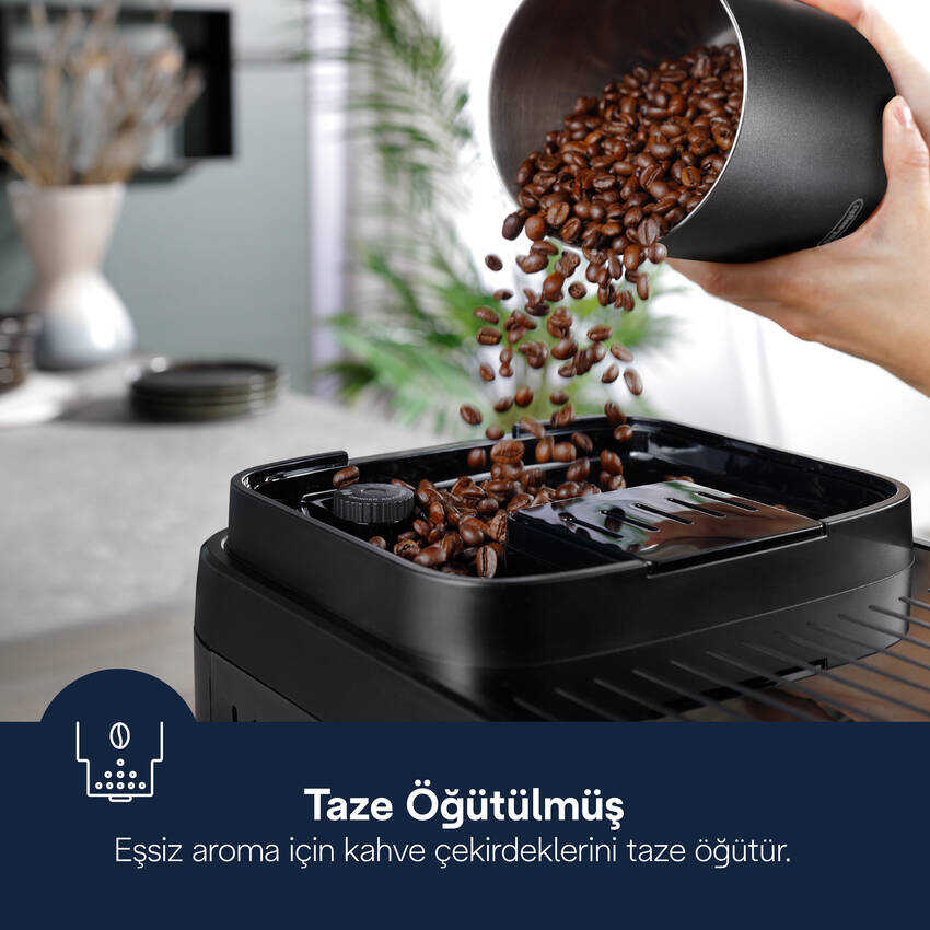 Magnifica Evo Next, ECAM310.60.B Tam Otomatik Espresso Kahve Makinesi - 5