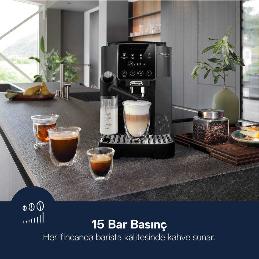 Magnifica Start ECAM223.61.GB Tam Otomatik Espresso Kahve Makinesi - 2