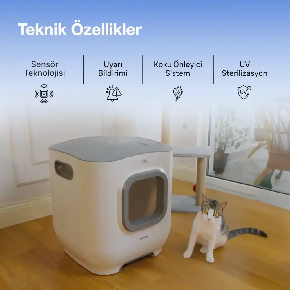 Petpard Clb-01 Otomatik Kedi Tuvaleti - 3