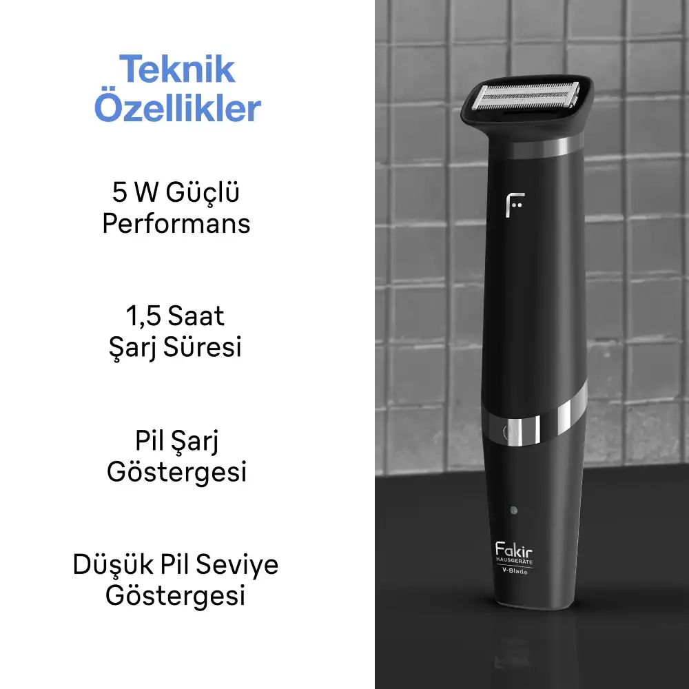 V-BLADE ELEKTRİK TIRAŞ MAKİNESİ - 3