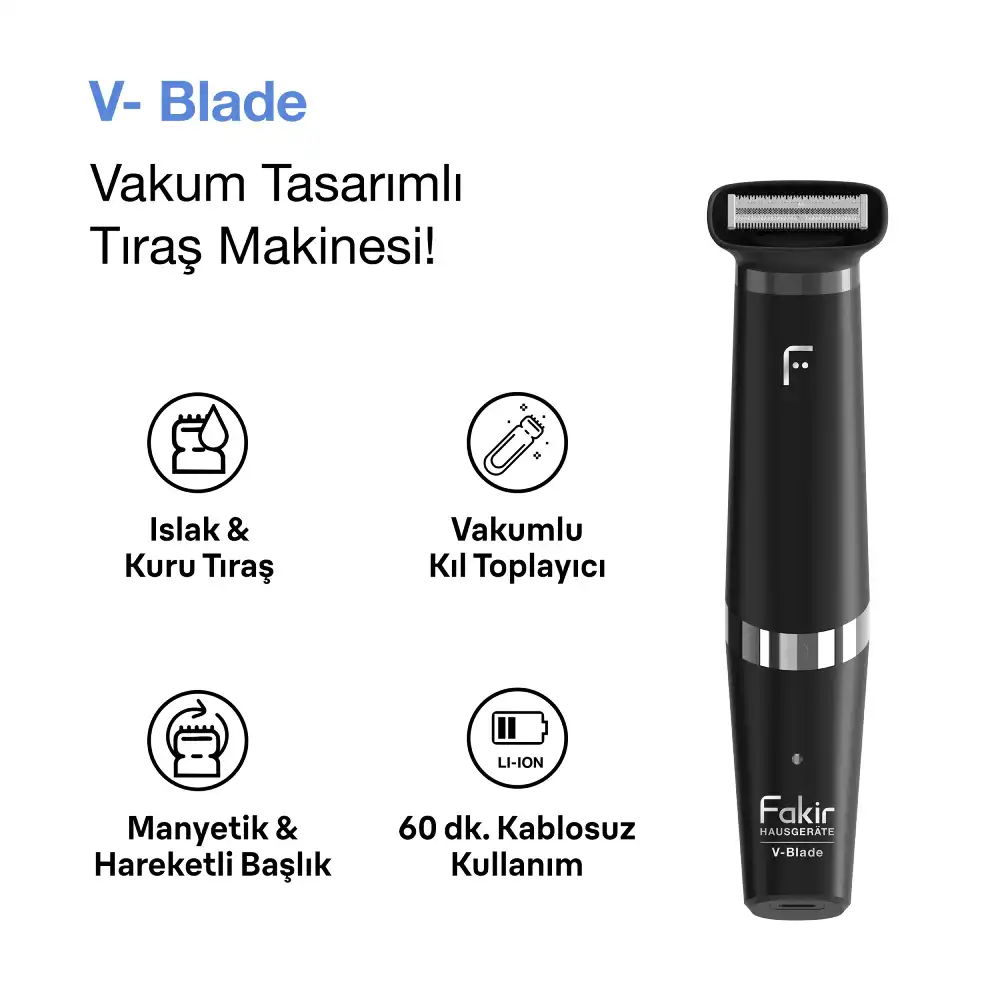 V-BLADE ELEKTRİK TIRAŞ MAKİNESİ - 4